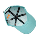 HEAD GEAR BASIC AQUA BLUE CAP