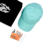 HEAD GEAR BASIC AQUA BLUE CAP