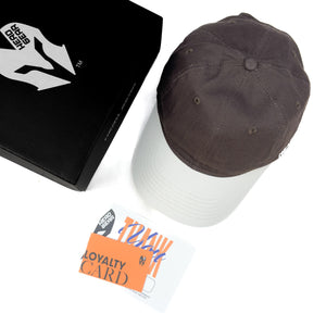 HEAD GEAR COFFEE OFF WHITE DUAL TONE CAP