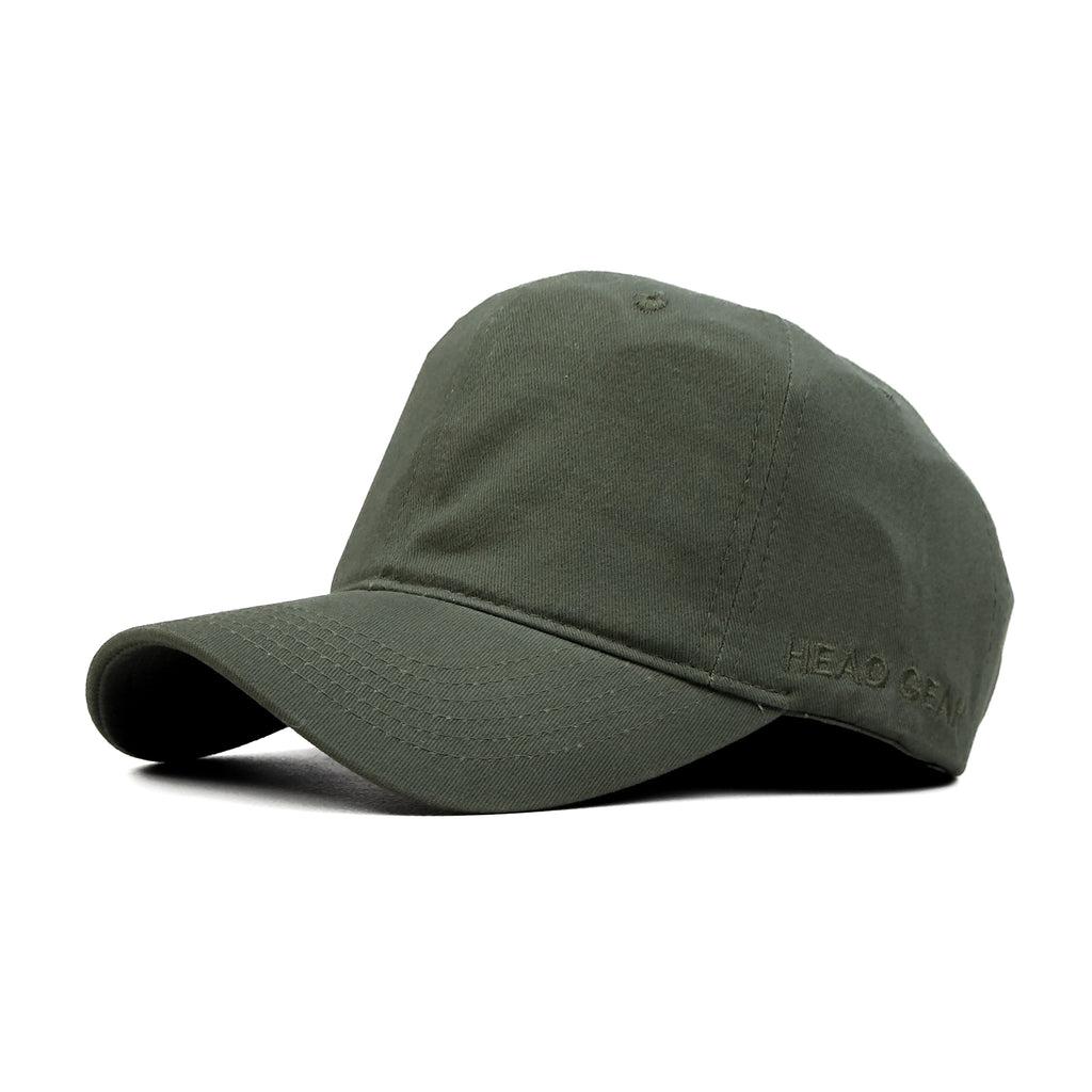 HEAD GEAR OLIVE SOLID CAP