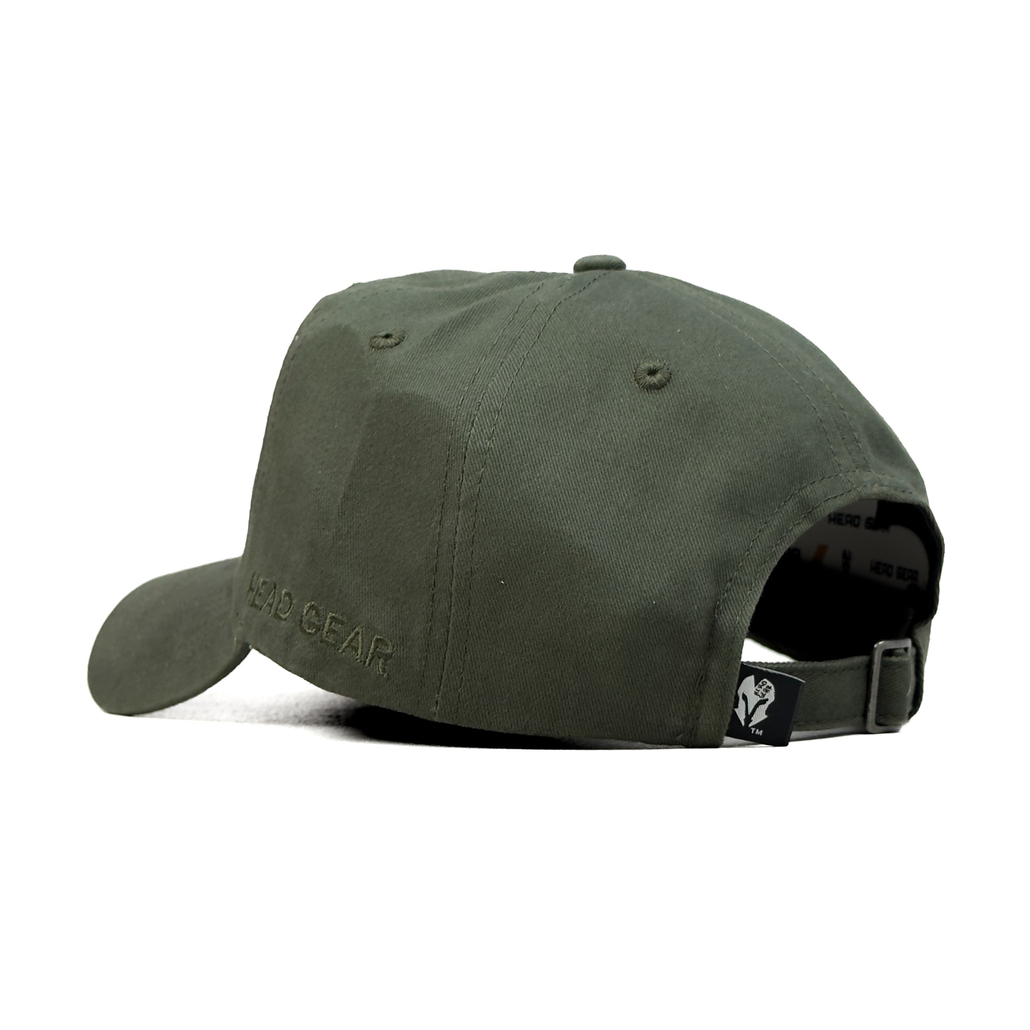 HEAD GEAR OLIVE SOLID CAP