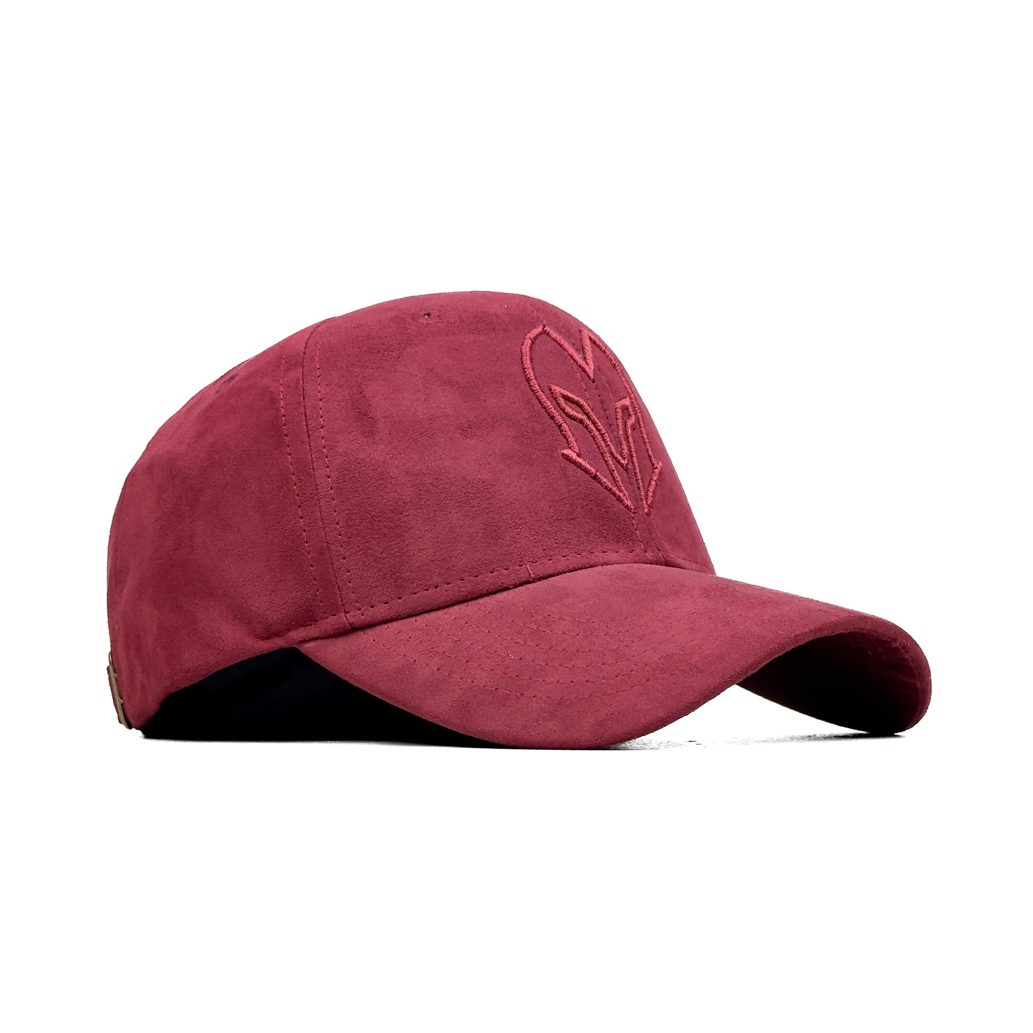 HEAD GEAR RED WINE SUPER SUEDE CAP