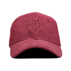 HEAD GEAR RED WINE SUPER SUEDE CAP