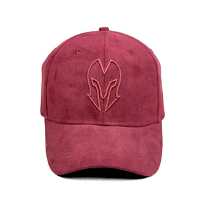 HEAD GEAR RED WINE SUPER SUEDE CAP