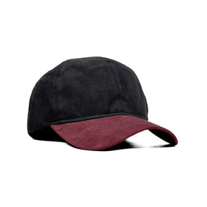 HEAD GEAR BLACK RED WINE DUAL TONE CAP