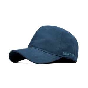 HEAD GEAR BASIC SUEDE NAVY BLUE CAP