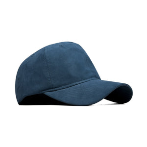 HEAD GEAR BASIC SUEDE NAVY BLUE CAP