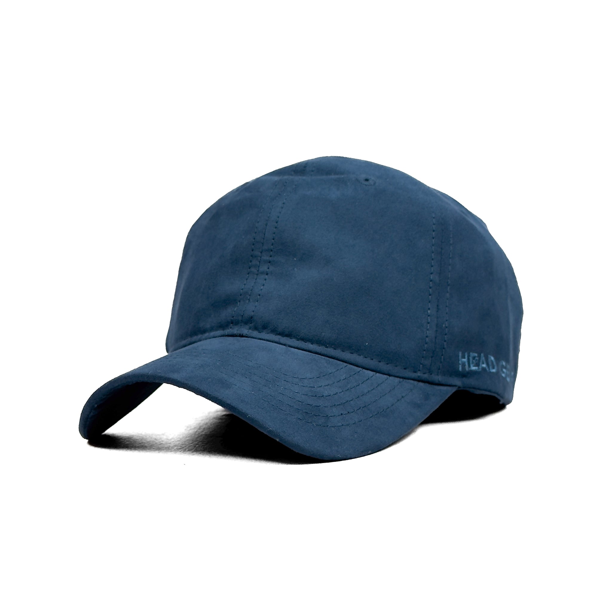 HEAD GEAR BASIC SUEDE NAVY BLUE CAP