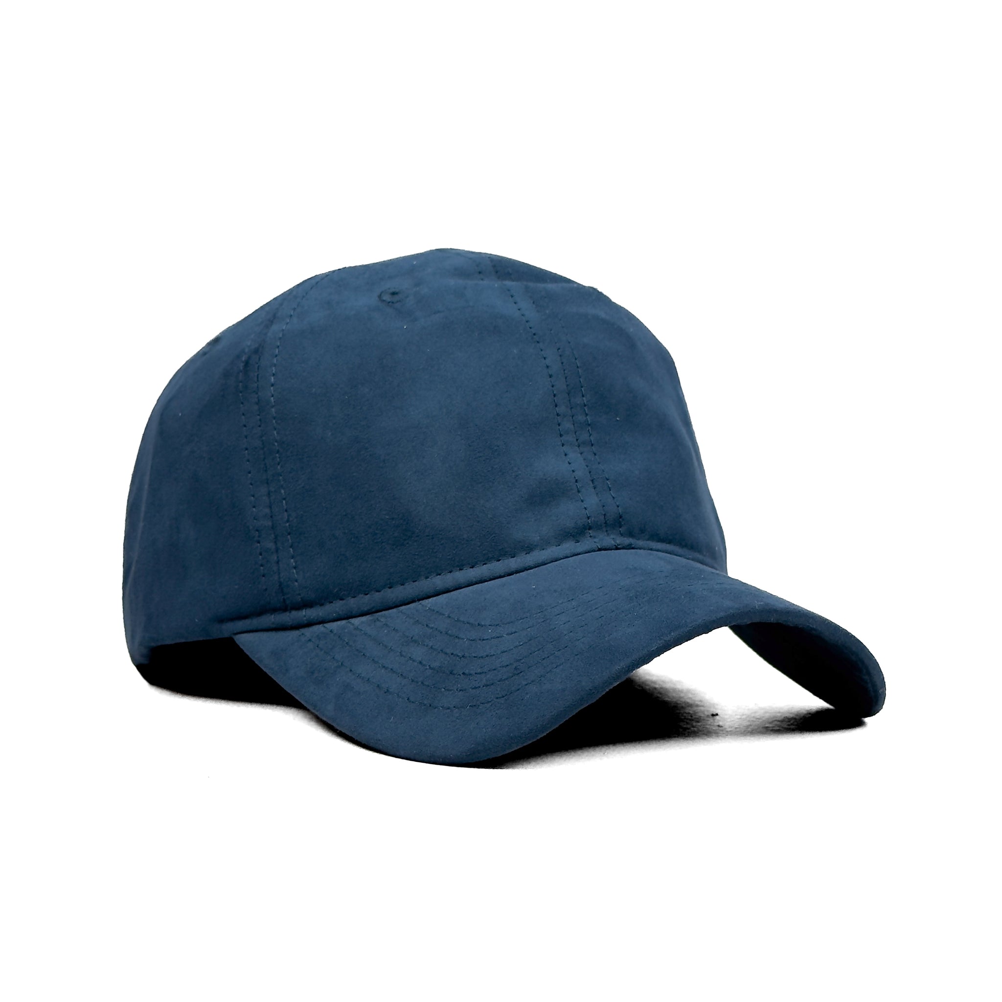 HEAD GEAR BASIC SUEDE NAVY BLUE CAP