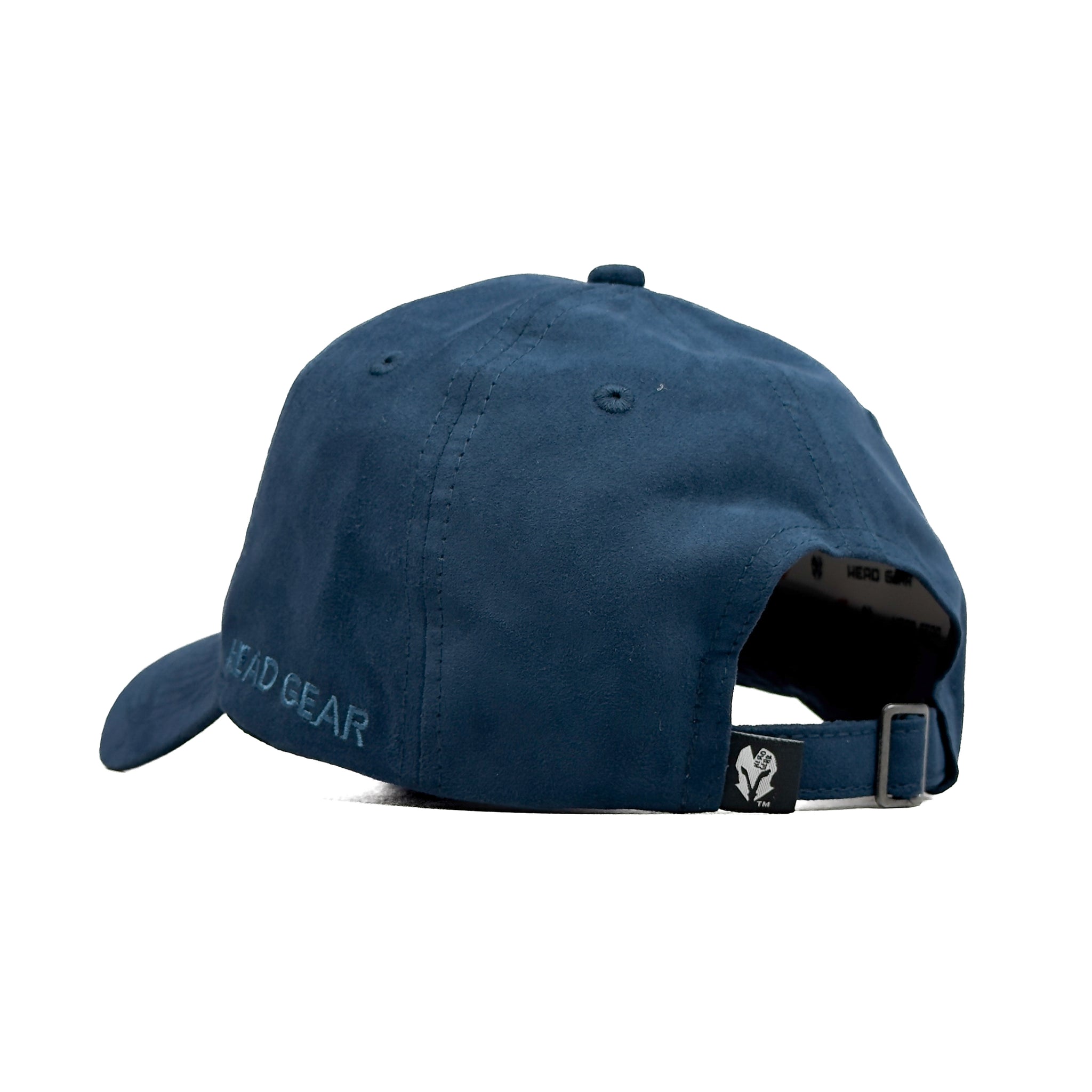 HEAD GEAR BASIC SUEDE NAVY BLUE CAP