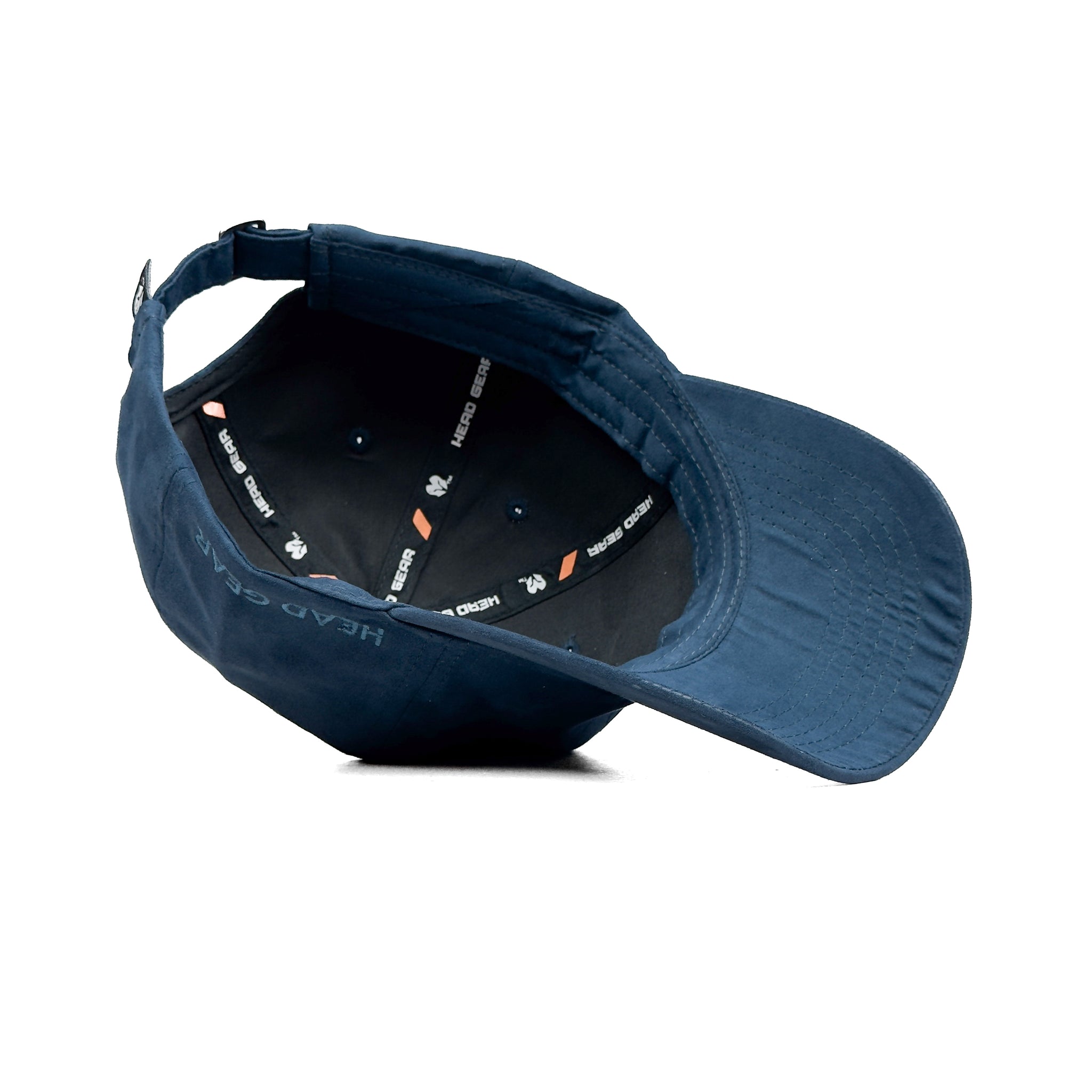 HEAD GEAR BASIC SUEDE NAVY BLUE CAP