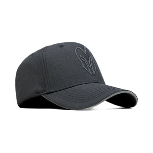 HEAD GEAR SUPER TWILL GREY MELANGE SANDWICH CAP