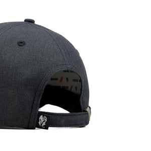 HEAD GEAR SUPER TWILL GREY MELANGE SANDWICH CAP