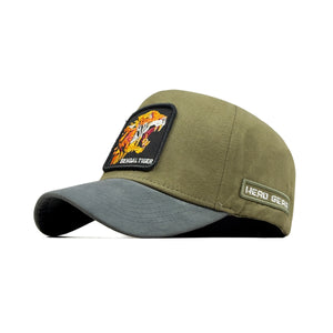 HEAD GEAR BENGAL TIGER 3D PATCH PREMIUM HIGH CROWN CAP