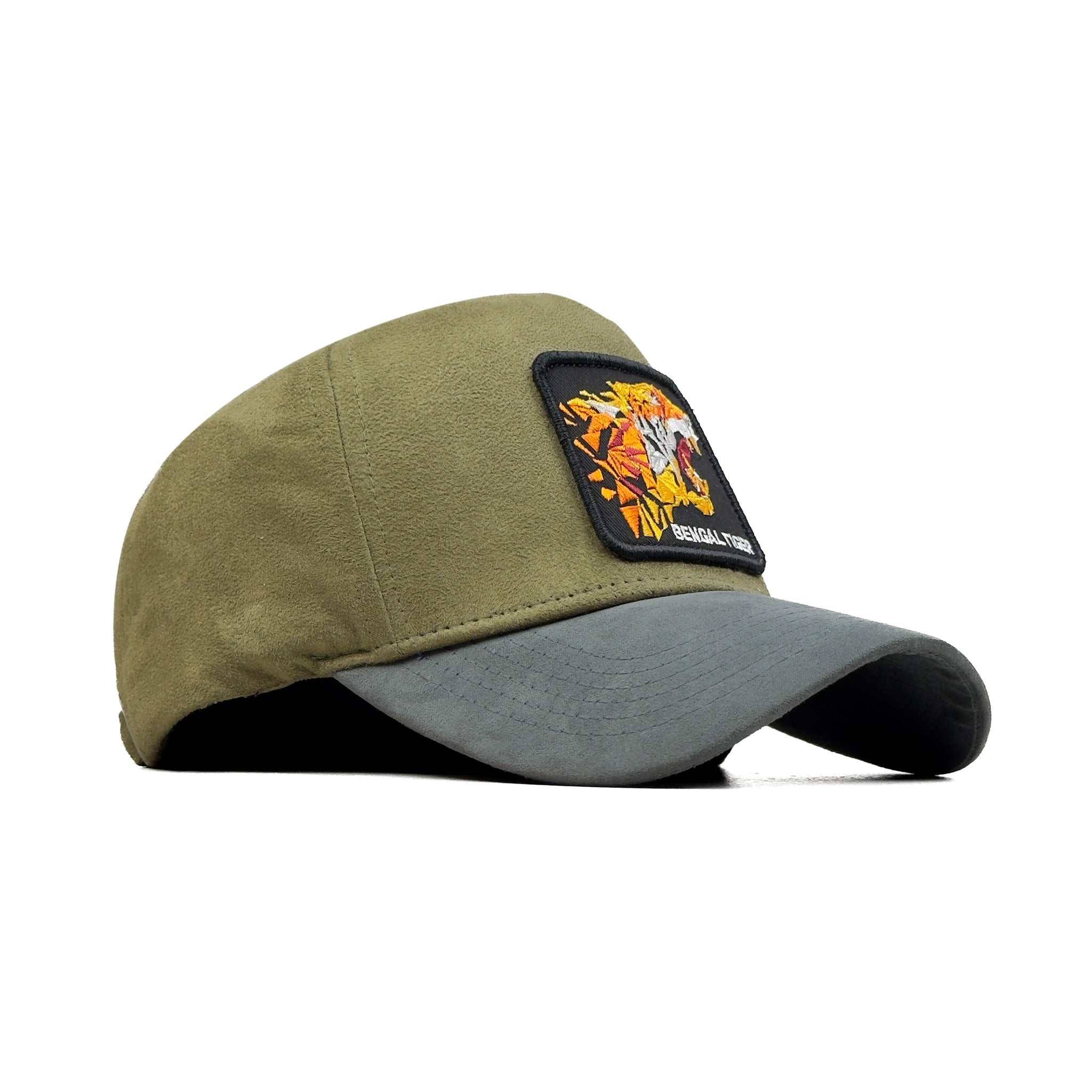 HEAD GEAR BENGAL TIGER 3D PATCH PREMIUM HIGH CROWN CAP