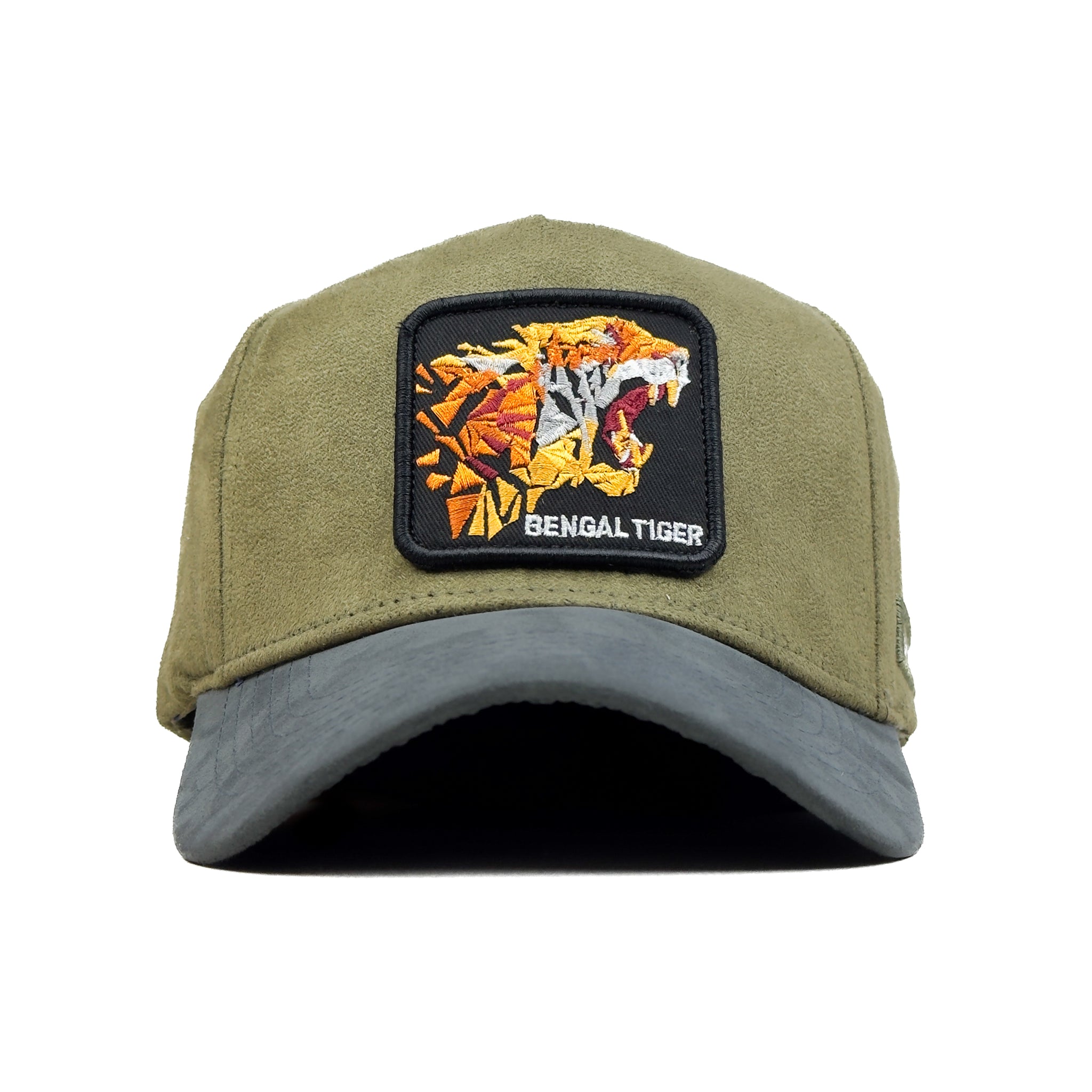 HEAD GEAR BENGAL TIGER 3D PATCH PREMIUM HIGH CROWN CAP