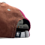 HEAD GEAR BLUE GREY FIESTA FOUR CAP CORD EDITION