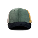 HEAD GEAR BLACK GREEN FIESTA FOUR CAP CORD EDITION