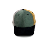 HEAD GEAR BLACK GREEN FIESTA FOUR CAP CORD EDITION