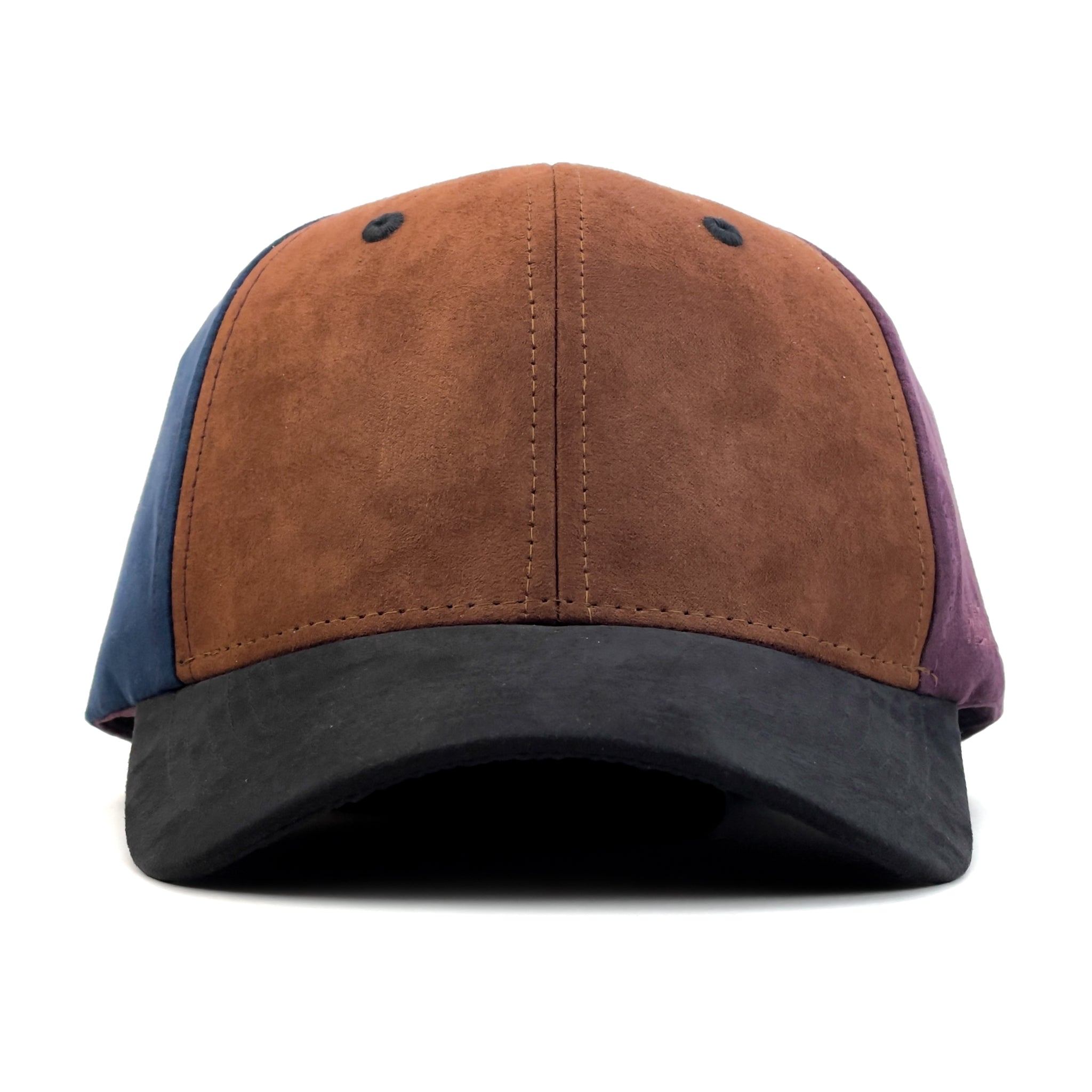 HEAD GEAR BLACK CHOCOLATE FIESTA FOUR CAP SUEDE EDITION