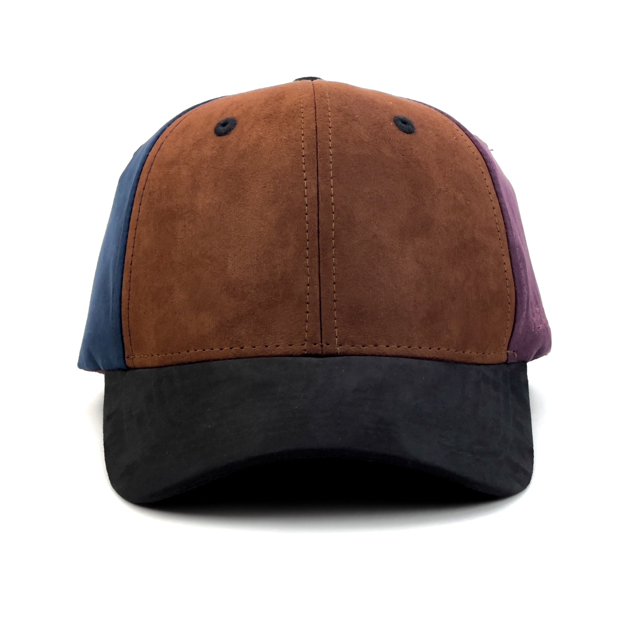 HEAD GEAR BLACK CHOCOLATE FIESTA FOUR CAP SUEDE EDITION