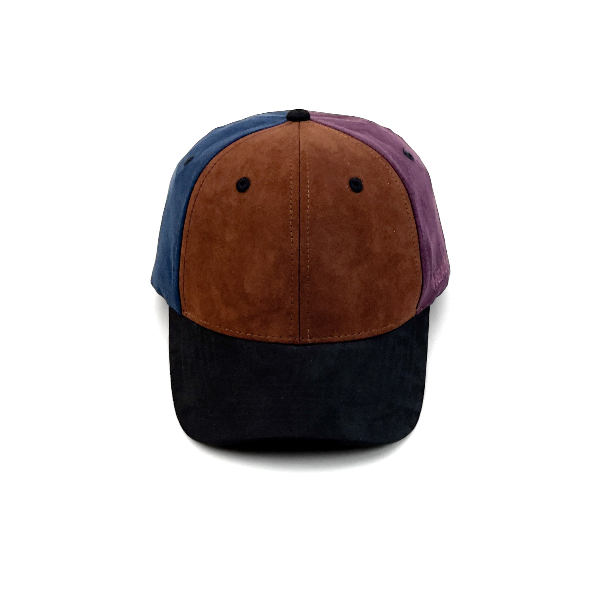 HEAD GEAR BLACK CHOCOLATE FIESTA FOUR CAP SUEDE EDITION