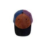 HEAD GEAR BLACK CHOCOLATE FIESTA FOUR CAP SUEDE EDITION