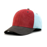 HEAD GEAR GREY RED FIESTA FOUR CAP SUEDE EDITION