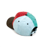 HEAD GEAR GREY RED FIESTA FOUR CAP SUEDE EDITION