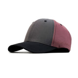 HEAD GEAR BLACK GREY FIESTA FOUR CAP TWILL EDITION