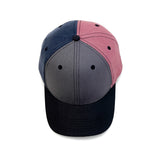 HEAD GEAR BLACK GREY FIESTA FOUR CAP TWILL EDITION