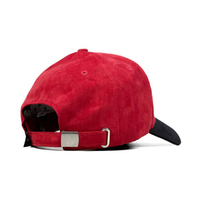 HEAD GEAR BANGLADESH RED BLACK SUEDE CAP