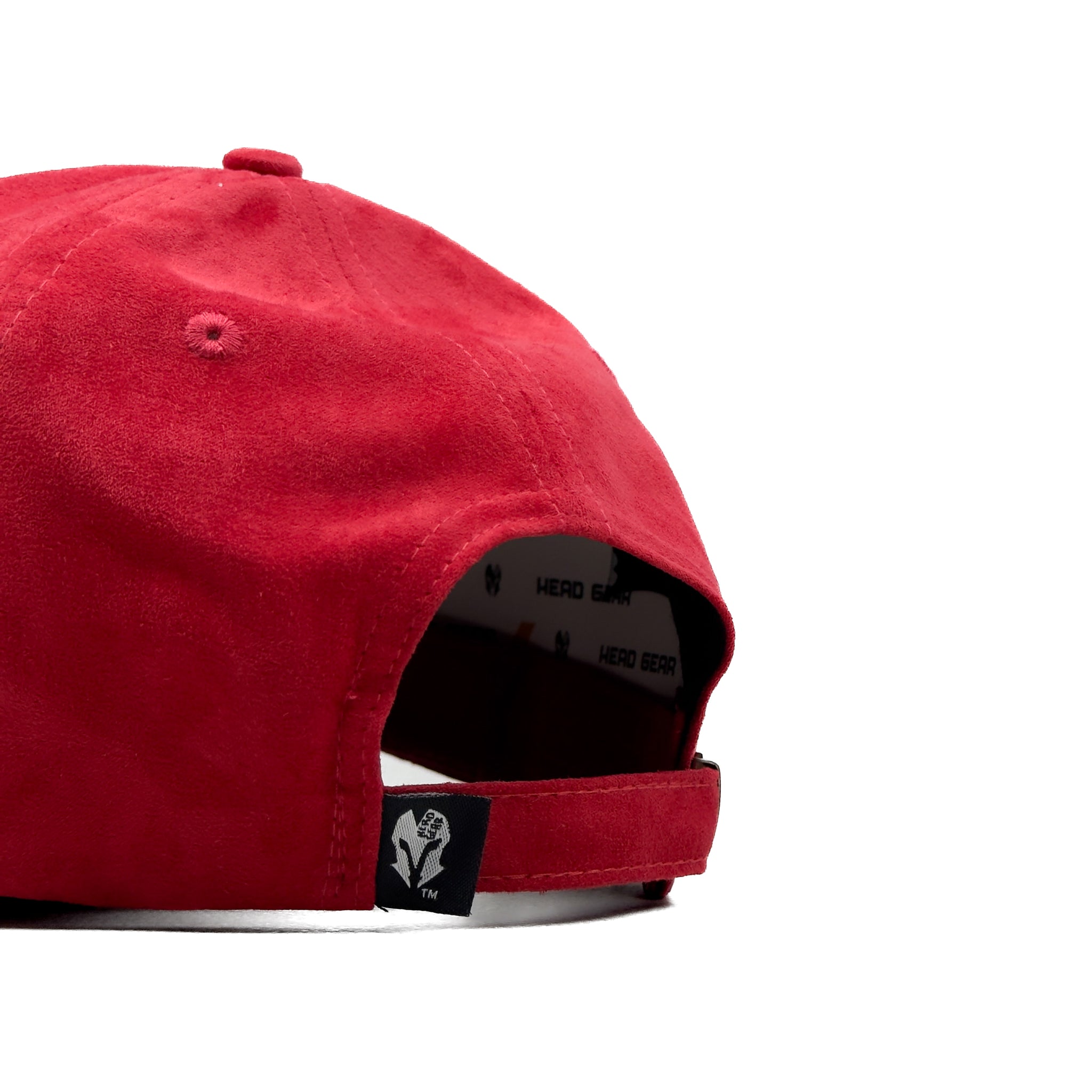 HEAD GEAR BANGLADESH RED BLACK SUEDE CAP