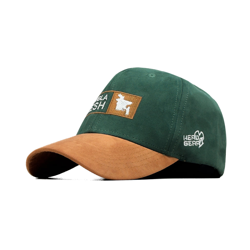 HEAD GEAR BANGLADESH GREEN BROWN CAP