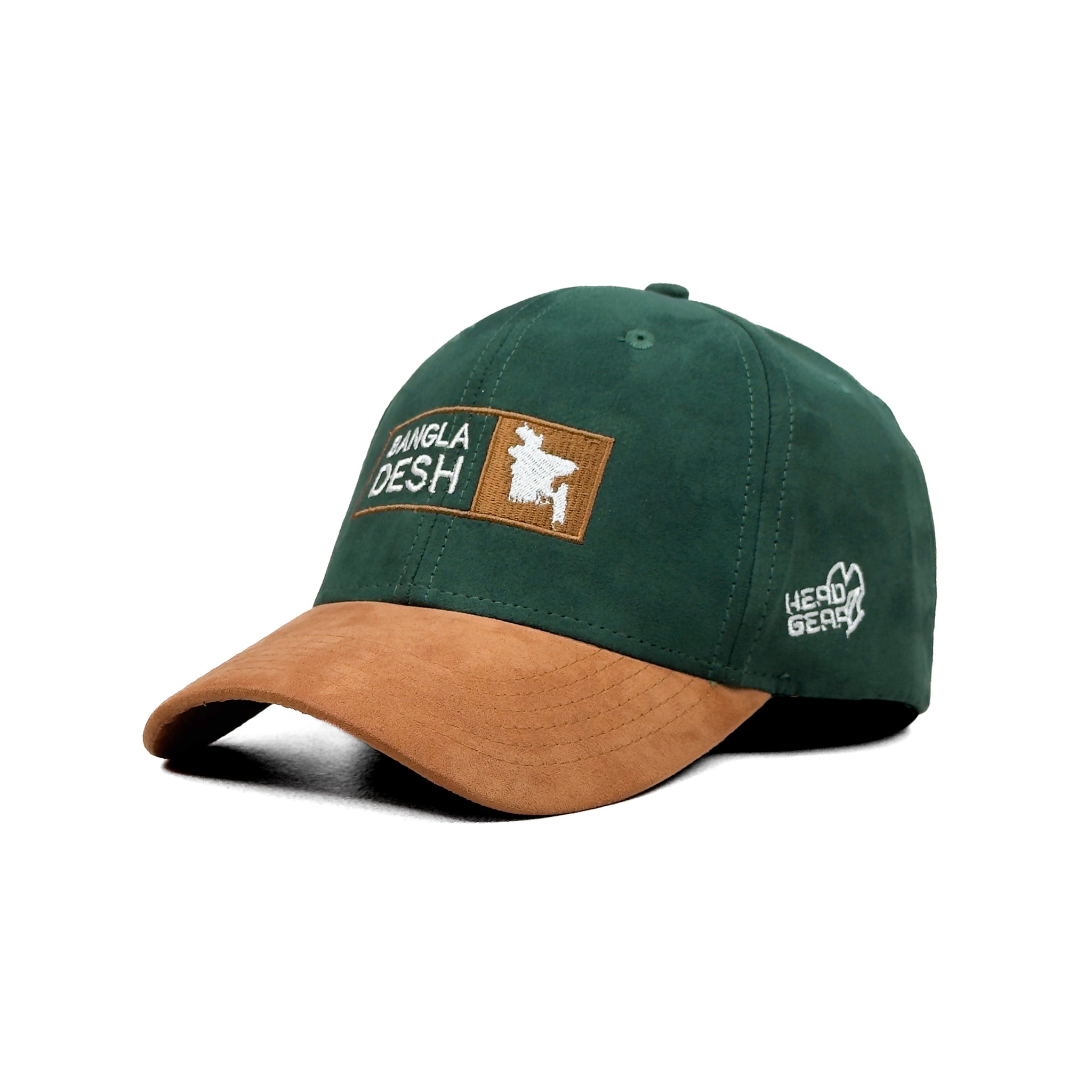 HEAD GEAR BANGLADESH GREEN BROWN CAP