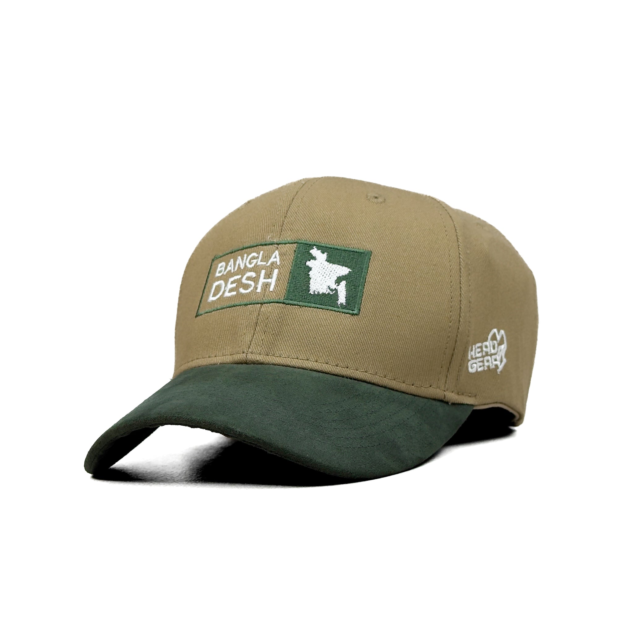 HEAD GEAR BANGLADESH KHAKI GREEN CAP