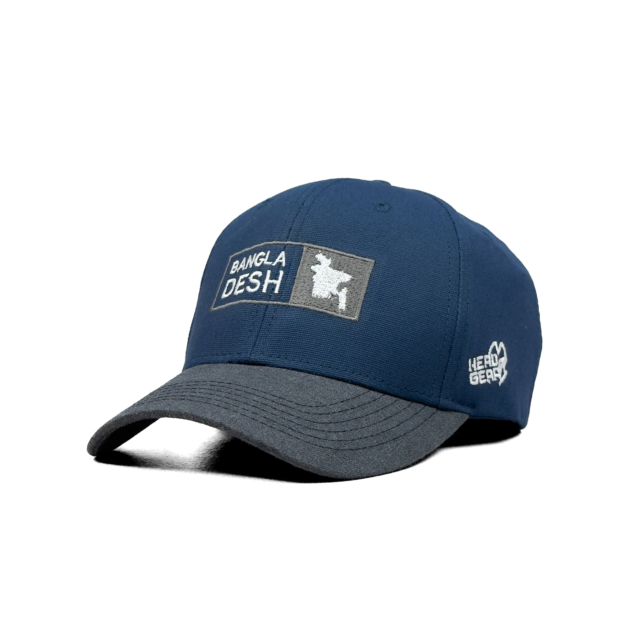 HEAD GEAR BANGLADESH NAVY BLUE CHARCOAL CAP