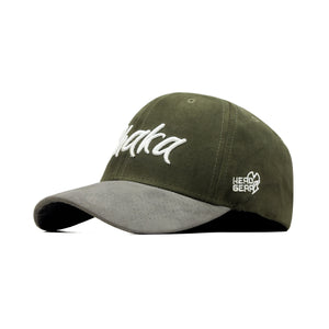 HEAD GEAR DHAKA OLIVE GREEN GREY CAP