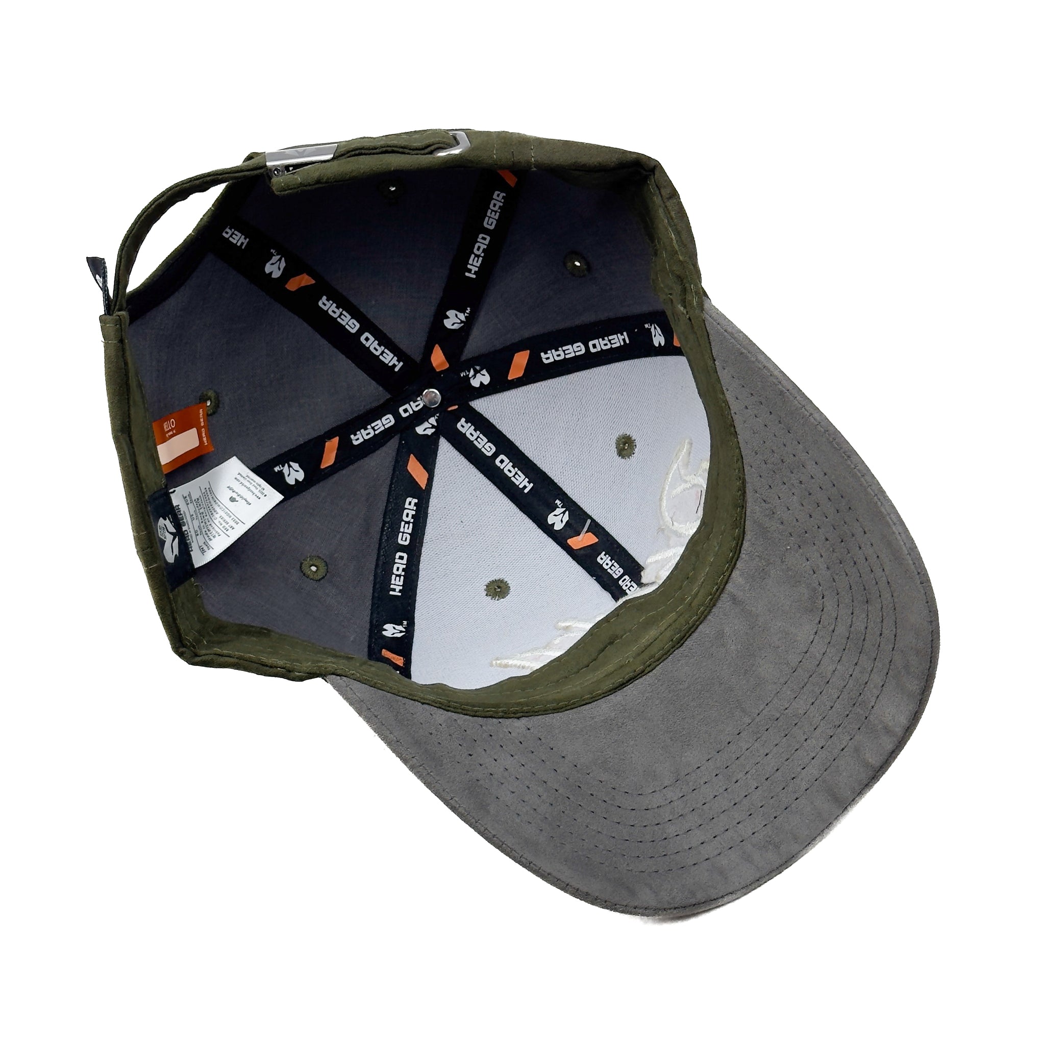 HEAD GEAR DHAKA OLIVE GREEN GREY CAP