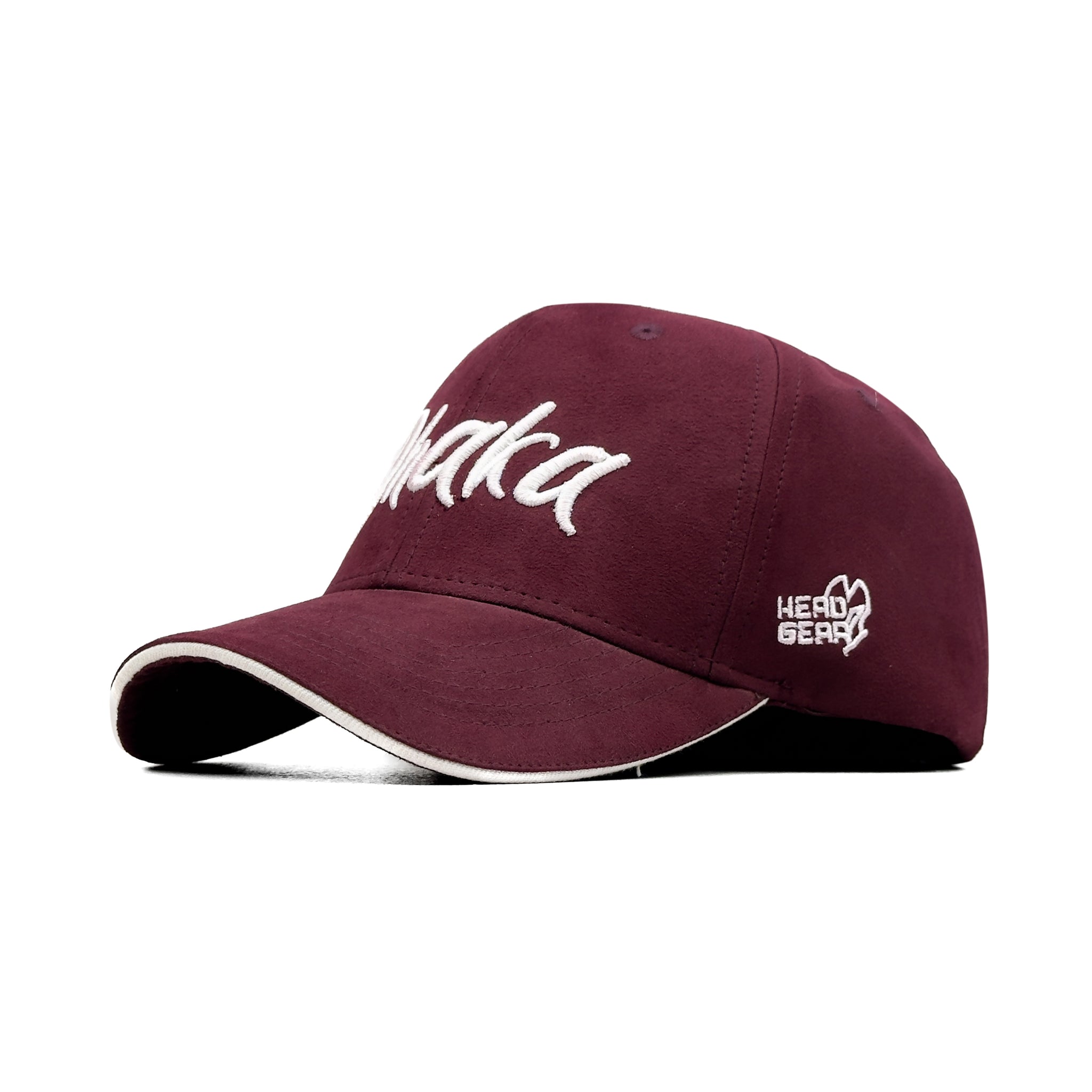 HEAD GEAR DHAKA RICH MAROON SANDWICH CAP