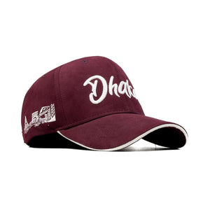 HEAD GEAR DHAKA RICH MAROON SANDWICH CAP