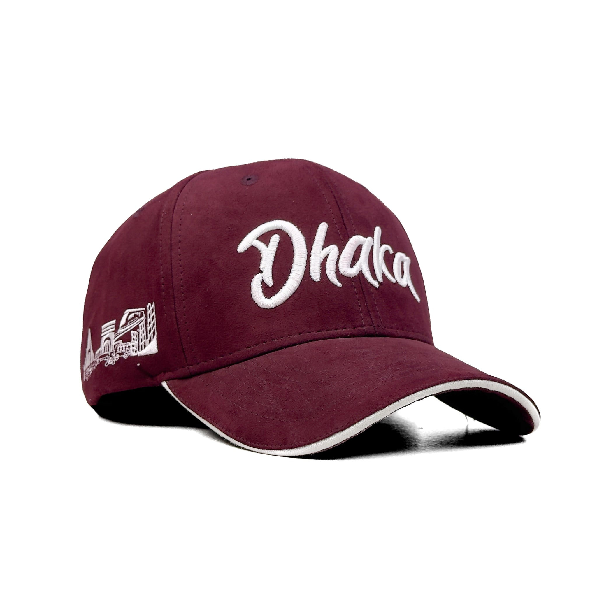 HEAD GEAR DHAKA RICH MAROON SANDWICH CAP