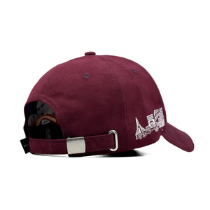 HEAD GEAR DHAKA RICH MAROON SANDWICH CAP