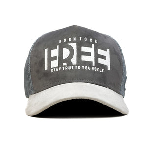 HEAD GEAR BORN TO BE FREE TRUCKER CAP