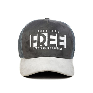 HEAD GEAR BORN TO BE FREE TRUCKER CAP