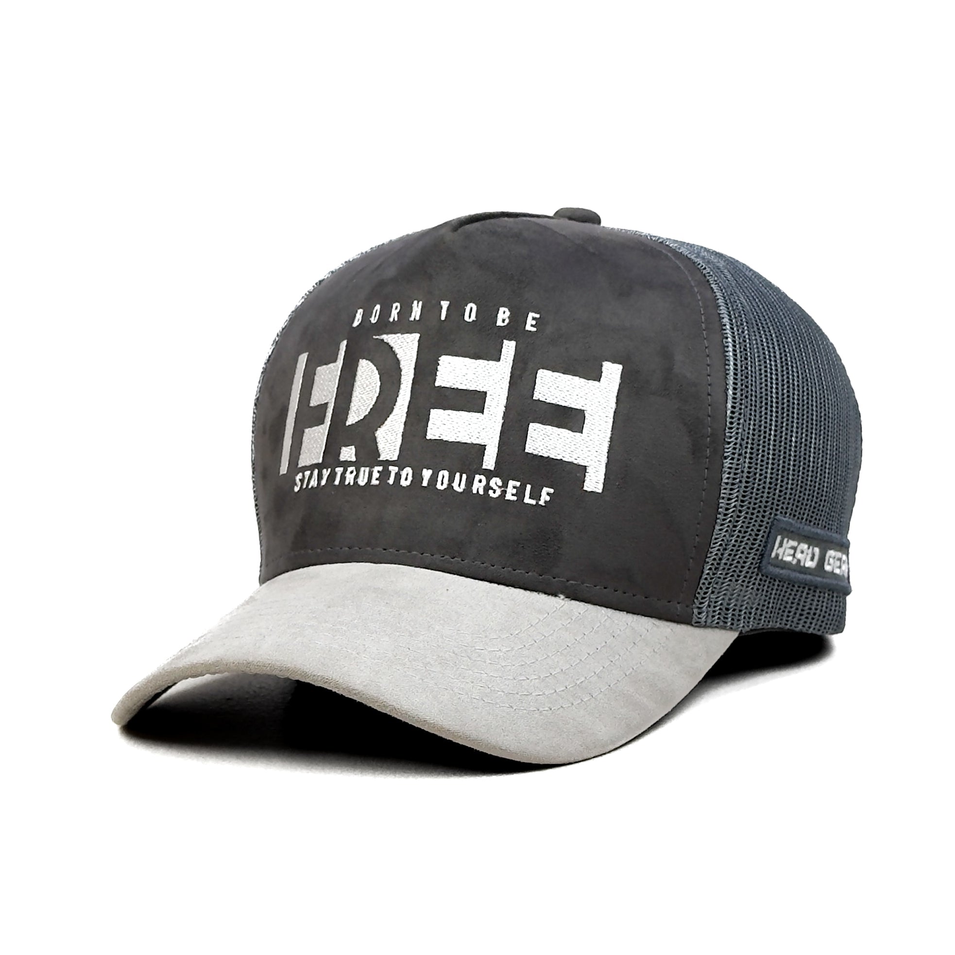 HEAD GEAR BORN TO BE FREE TRUCKER CAP