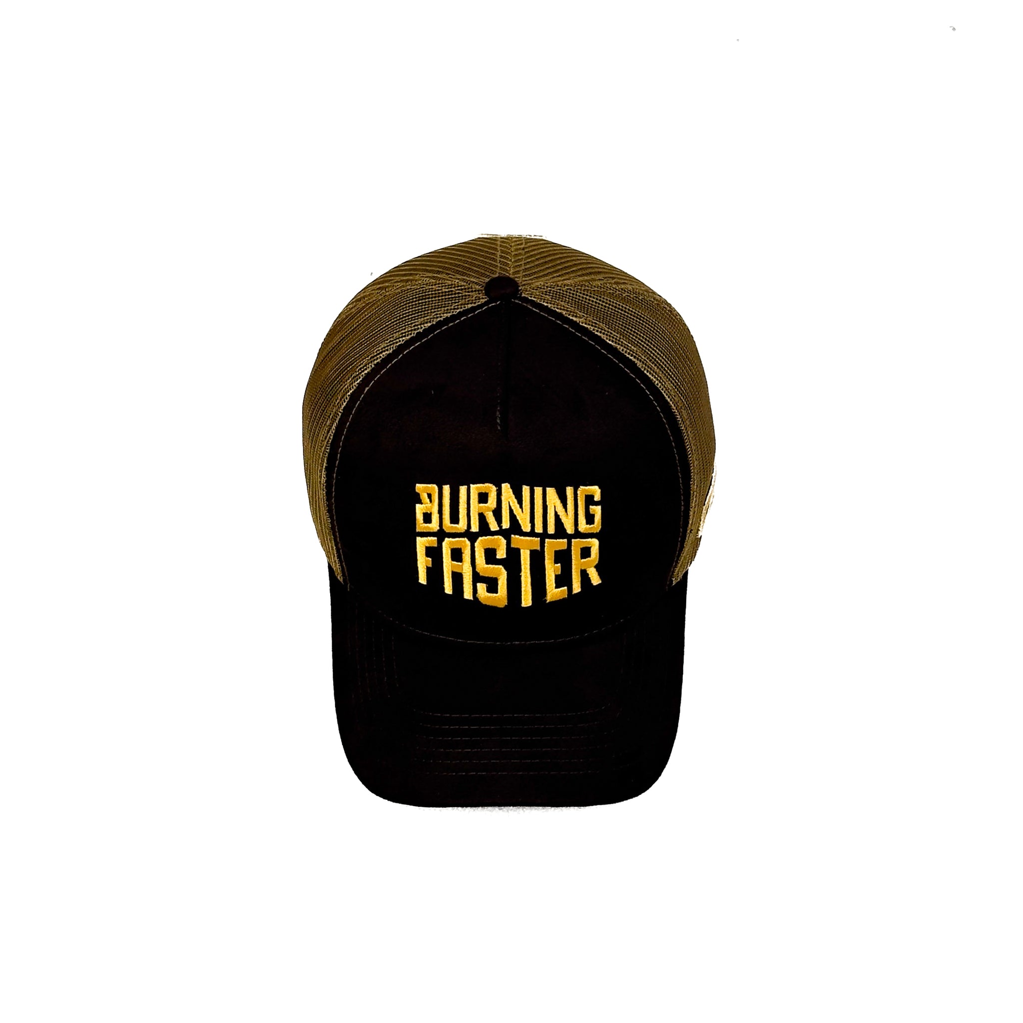 HEAD GEAR BURNING FASTER TRUCKER CAP