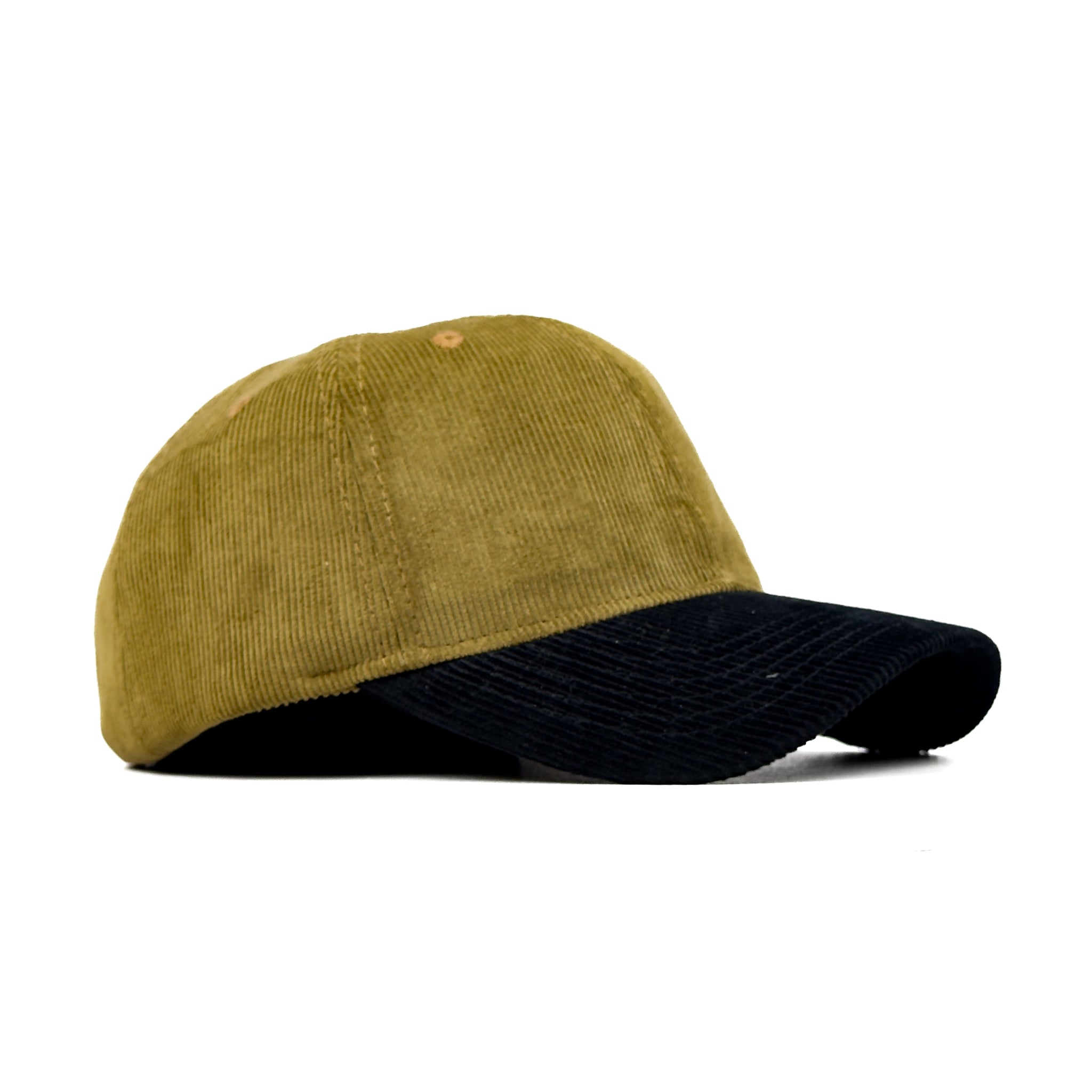 HEAD GEAR DARK GOLD BLACK DUAL TONE CORD CAP