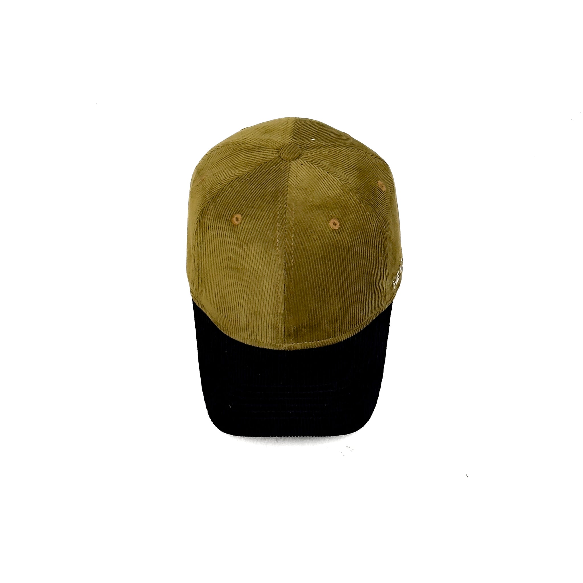 HEAD GEAR DARK GOLD BLACK DUAL TONE CORD CAP