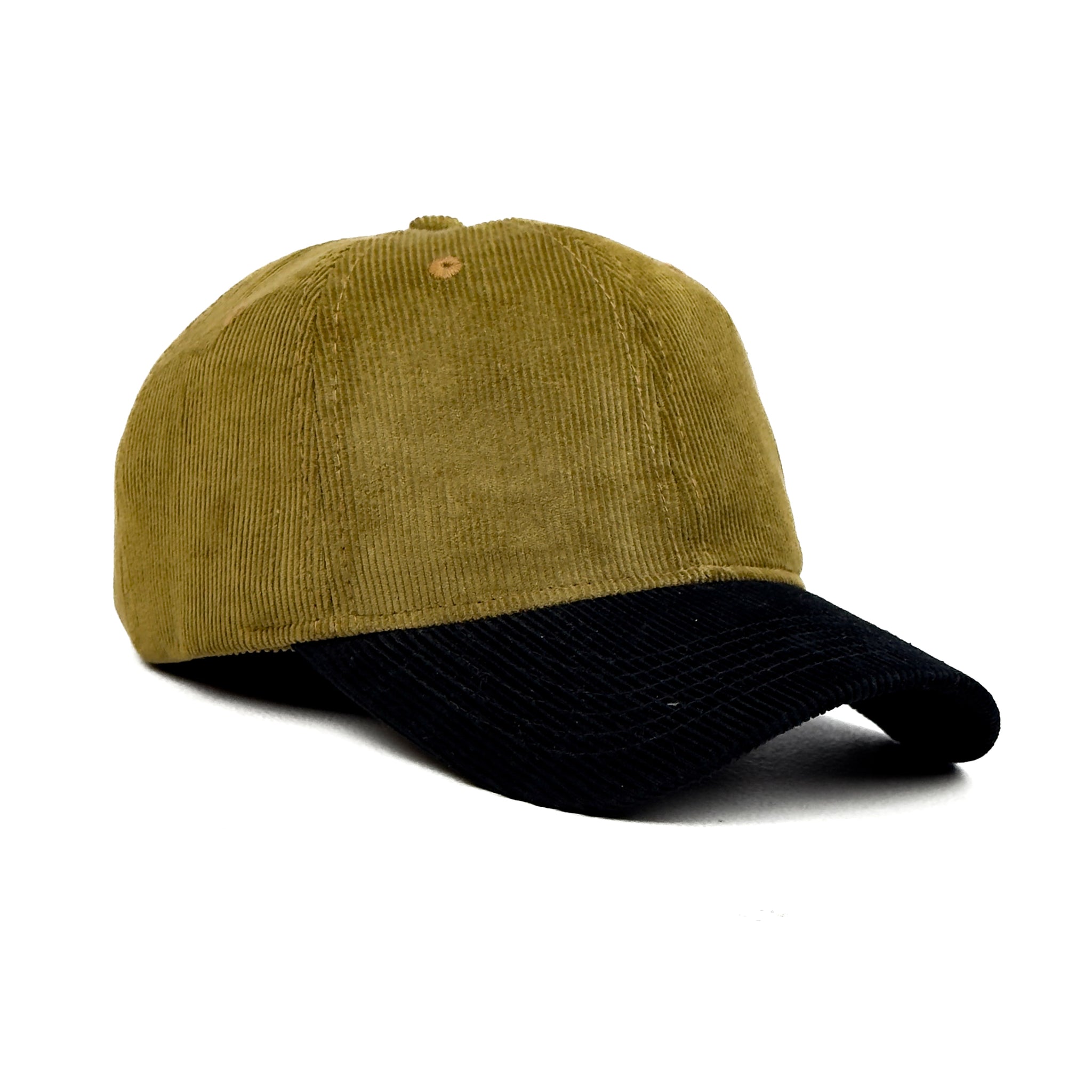 HEAD GEAR DARK GOLD BLACK DUAL TONE CORD CAP